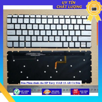Bàn Phím dùng cho HP Envy 13AB 13-AB Có Đèn - MÀU BẠC - Hàng Nhập Khẩu New Seal
