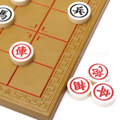 Bộ đồ chơi cờ tướng lớn Trung Niên - Kích thước Ngang 42cm - Dọc 44cm - Đồ chơi giải trí - Hàng chính hãng