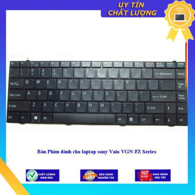 Bàn Phím dùng cho laptop sony Vaio VGN-FZ Series- MÀU TRẮNG - Hàng Nhập Khẩu New Seal