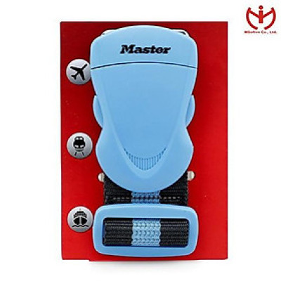 Dây đai ràng vali hiệu Master Lock 4700 EURDBLU màu xanh dương - MSOFT