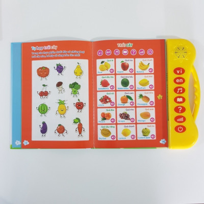 Sách Nói Điện Tử Song Ngữ Anh - Việt cho trẻ em từ 1-7 tuổi