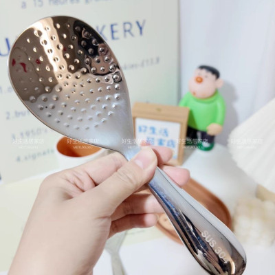 THÌA MUỖNG CƠM INOX SUS 304 CHỐNG DÍNH 2 MẶT CAO CẤP ( HÀNG DẦY XỊN - MSP-AL380A )