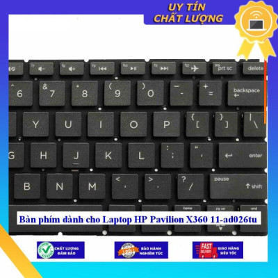 Bàn phím dùng cho Laptop HP Pavilion X360 11-ad026tu  - Hàng Nhập Khẩu New Seal
