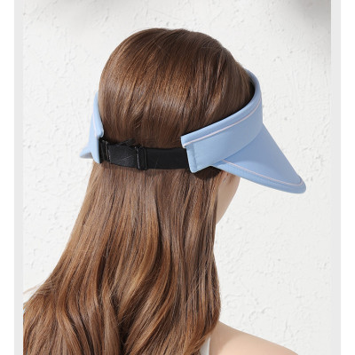 Mũ Chống Nắng Vành Hở Chóp Chống Tia Cực Tím Màu Sắc Sáng Phong Cách Hàn Quốc Thời Trang Mùa Hè