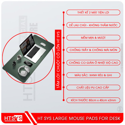 Lót Chuột Gaming HT SYS - Hàng Chính Hãng
