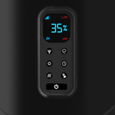 Máy tạo ẩm công nghệ siêu âm khử khuẩn nóng lạnh, cài đặt độ ẩm Homedics 1449558 - Hàng nhập khẩu USA