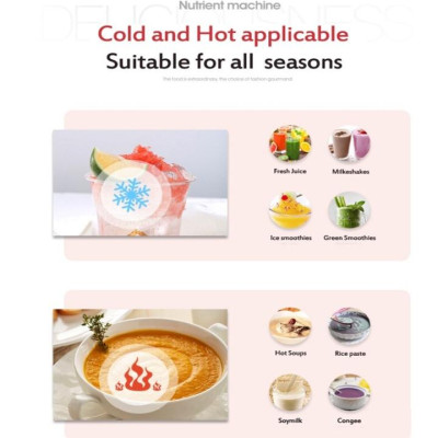 Máy xay và làm sữa hạt đa năng thương hiệu cao cấp Biolomix H5300 - Công suất 1500W - HÀNG NHẬP KHẨU