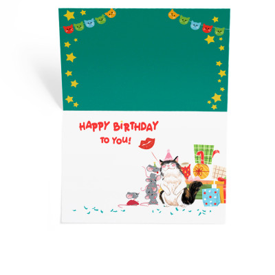 Thiệp tặng sinh nhật Suprise Maisen