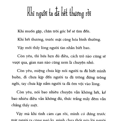 Cảm Ơn Anh Đã Đánh Mất Em