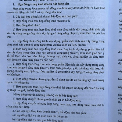 Sách Quy Định Chi Tiết Luật Kinh Doanh Bất Động Sản – Mẫu Hợp Đồng Mua, Bán Cho Thuê Nhà Trong Kinh Doanh Bất Động Sản (V2520T)