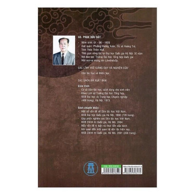 Sách - Một Số Vấn Đề Về Dân Tộc Học Việt Nam - Phan Hữu Dật - VIETNAMBOOK