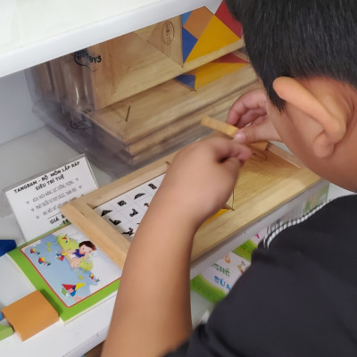 TANGRAM ĐÔI WINWIN TOYS, PHÁT TRIỂN TƯ DUY LOGIC VÀ TRÍ TƯỞNG TƯỢNG CHO BÉ, KÈM SÁCH HƯỚNG DẪN