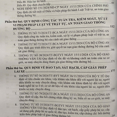 Luật Trật Tự, An Toàn Giao Thông Đường Bộ Và Văn Bản Hướng Dẫn