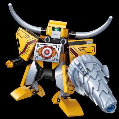 41231 - QMAN Bộ xếp hình robot cho bé - giao lẻ ngẫu nhiên