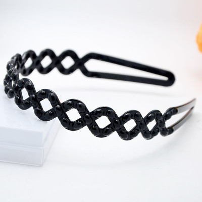 Bờm cài tóc nam nữ có răng lược bản năng động