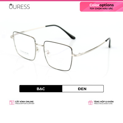 Gọng kính cận 16597 và 5201317 chất liệu titan thời trang mắt kính OURESS nam nữ siêu nhẹ siêu bền