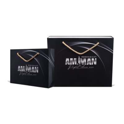 Túi Quà Tặng AM-MAN Màu Đen Sang Trọng