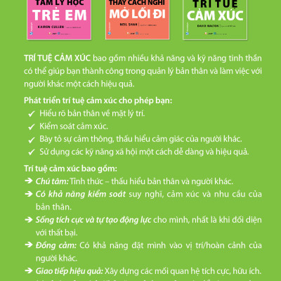 Ứng Dụng Tâm Lý Học Thực Hành - Trí Tuệ Cảm Xúc - David Walton - Vanlangbooks