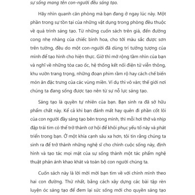 Tìm Thấy Và Trả Tự Do Cho Người Nghệ Sĩ Trong Bạn - Liều Sáng Tạo