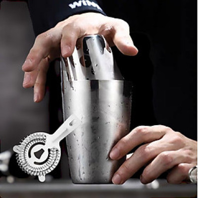 Bộ pha chế Shaker Inox 2 mảnh và chặn đá Inox