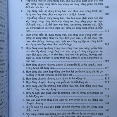 Sách Quy Định Chi Tiết Luật Kinh Doanh Bất Động Sản – Mẫu Hợp Đồng Mua, Bán Cho Thuê Nhà Trong Kinh Doanh Bất Động Sản (V2520T)