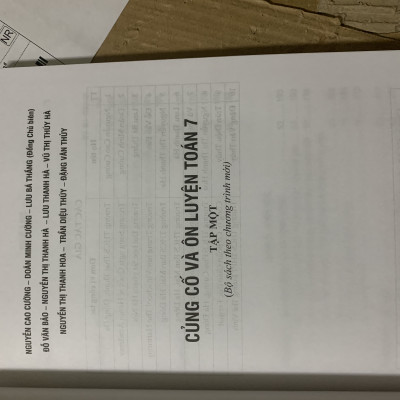 Củng Cố Và Ôn Luyện Toán 7 tập 1