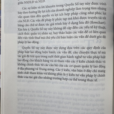 Sổ Tay Pháp Luật Lao Động 