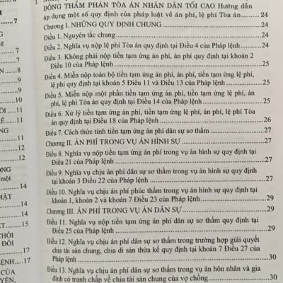 Hệ thống các nghị quyết của Hội đồng Thẩm phán Tòa án nhân dân tối cao về dân sự và tố tụng dân sự từ 1990-2023