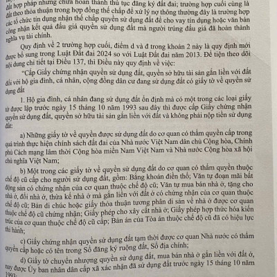 Bình Luận Khoa Học Luật Đất Đai 2024