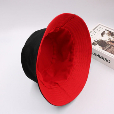 Mũ Tai Bèo Bucket Trơn - 2 Mặt - Vàng - Đen