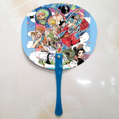 Qụat cầm tay in ảnh 2 mặt khác nhau One Piece