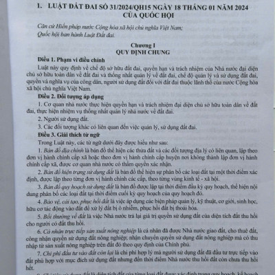 Sách Luật Đất Đai sửa đổi, bổ sung và Các Văn Bản Hướng Dẫn Thi Hành – Chính Sách Mới Về Giảm Tiền Thuê Đất - V2543D