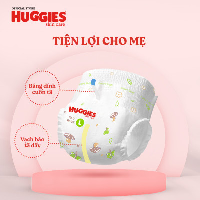 [Bao bì và CTKM thay đổi theo từng lô hàng] Combo 2 gói Tã quần Huggies Skincare Mega Jumbo M106/L96+8/XL84+4/XXL76+4 với tràm trà dịu da