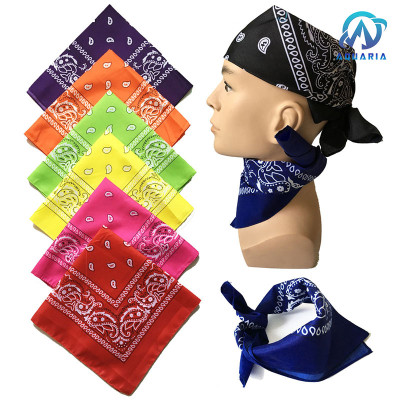 Khăn BANDANA, Khăn Turban Hiphop Nam Nữ Màu Sắc Trẻ Trung Năng Động (Giao Mẫu Ngẫu Nhiên)