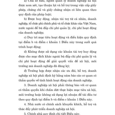 Luật doanh nghiệp năm 2020 (Sửa đổi, bổ sung năm 2022, 2024) bản in 2025