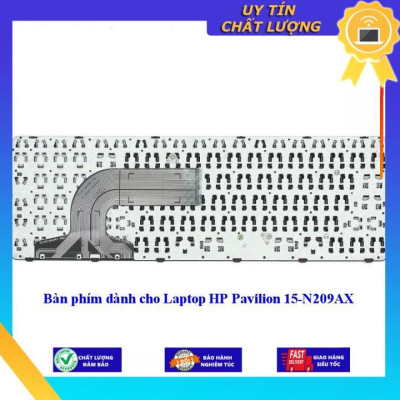 Bàn phím dùng cho Laptop HP Pavilion 15-N209AX - Hàng Nhập Khẩu New Seal