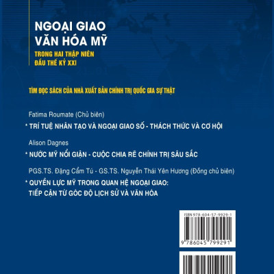 Ngoại giao văn hóa Mỹ trong hai thập niên đầu thế kỷ XXI - bản in 2024