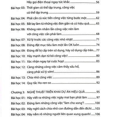 77 Thói Quen Làm Việc Hiệu Quả - Nghệ Thuật Chuẩn Bị Và Sắp Xếp Công Việc