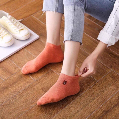 COMBO 10 Đôi Tất Nữ In Hình Gấu Brown Kèm Túi Đựng In Hình Gấu Xinh