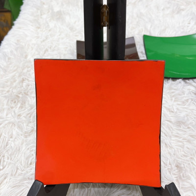 Dĩa Sơn Mài  Vuông Trơn Thích Hợp Trang Trí Lưu Niệm Làm Quà Tặng size 14cm