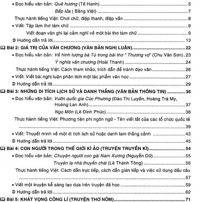Phát triển kĩ năng đọc - hiểu và viết văn bản theo thể loại ngữ văn 9 (Chân trời sáng tạo)