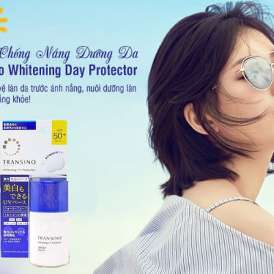 Kem ngày chống nắng ngừa nám TRANSINO Whitening UV Protector SPF50+PA++++ Mới nhất