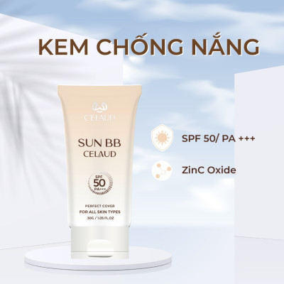 Kem chống nắng tối ưu cho da Sun BB Celaud