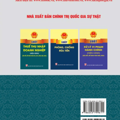 Cẩm nang thuế thu nhập cá nhân, thuế thu nhập doanh nghiệp - bản in 2024