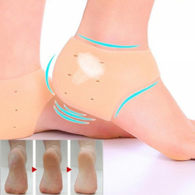 Combo 2 Chiếc Tất, Vớ Bảo Vệ Chống Nứt Gót Chân Bằng Silicon