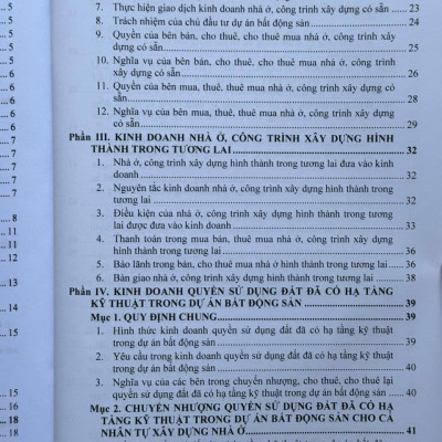 Sách Quy Định Chi Tiết Luật Kinh Doanh Bất Động Sản – Mẫu Hợp Đồng Mua, Bán Cho Thuê Nhà Trong Kinh Doanh Bất Động Sản (V2520T)