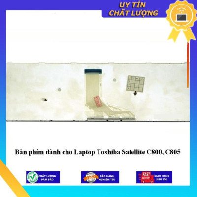 Bàn phím dùng cho Laptop Toshiba Satellite C800 C805 - Hàng Nhập Khẩu New Seal