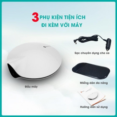 Máy Lọc Không Khí Ô Tô BRISE - M1 - HÀNG CHÍNH HÃNG