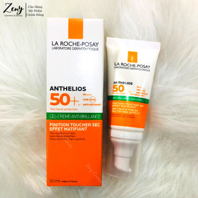 Kem Chống Nắng Làm Đều Màu Da Kiểm Soát Bóng Nhờn Cho Da Nhạy Cảm La Roche Posay Anthelios XL Tinted Dry Touch Gel - Cream 50ml