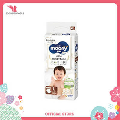 Bỉm quần cao cấp Moony Tự nhiên Organic size XL32 -1905
